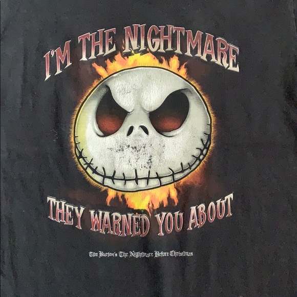 Disney nightmare before Xmas kids size M shirt - Picture 2 of 2
